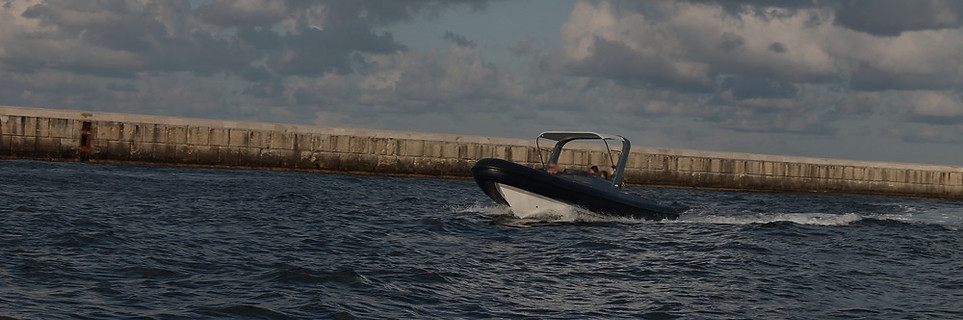 RHIB on water