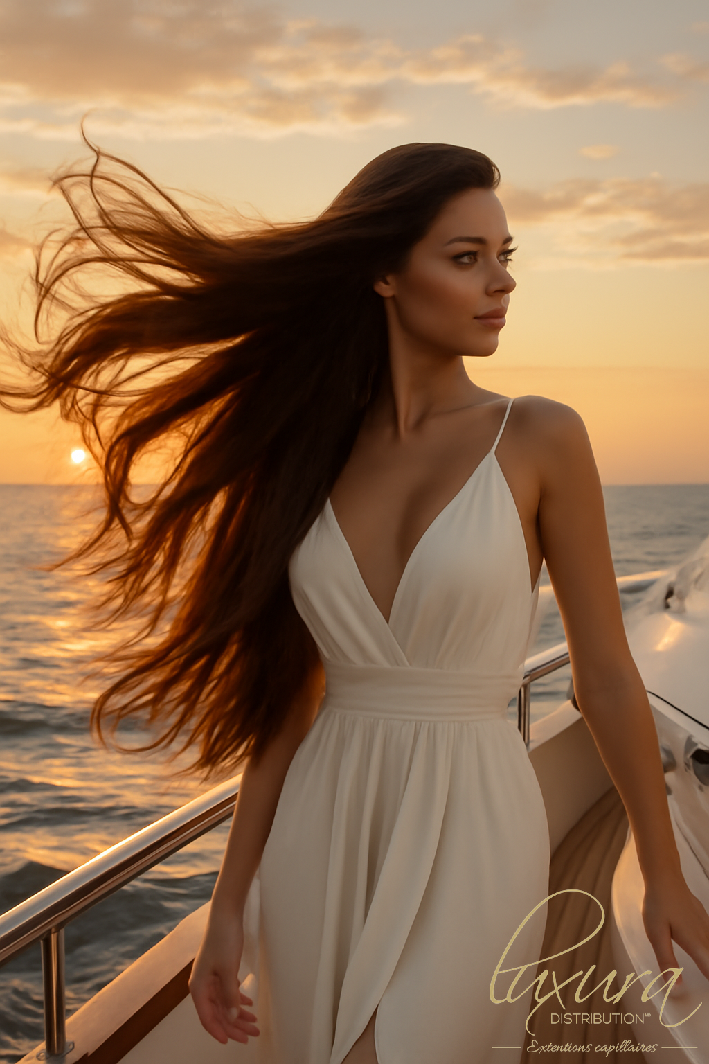 Extensions capillaires - Résultat final luxueux