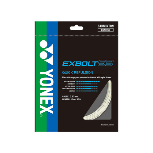 Yonex EXBOLT63 (200M) Badminton String | Mister Keen Sports Goods Ltd