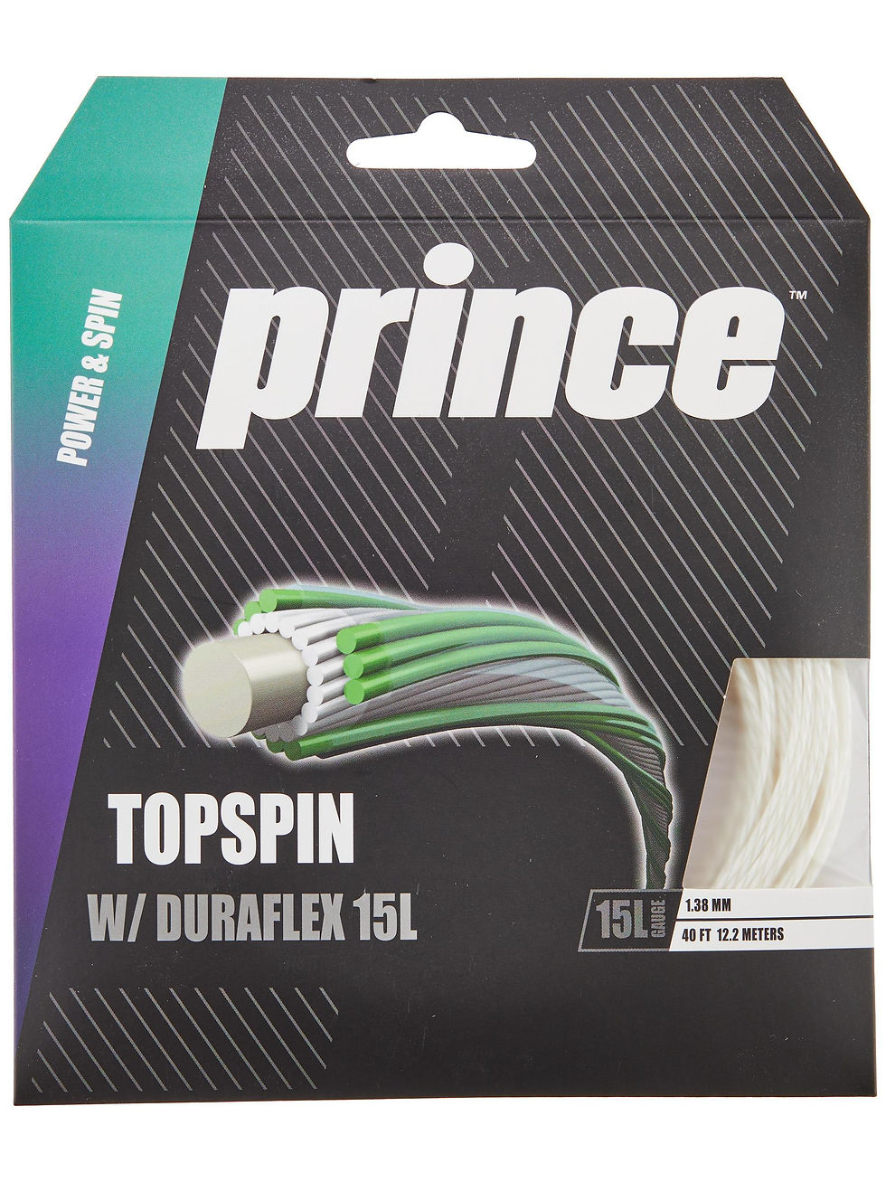 Prince Top Spin Plus 16, Prince Top Spin, Prince Synthetic Gut Duraflex