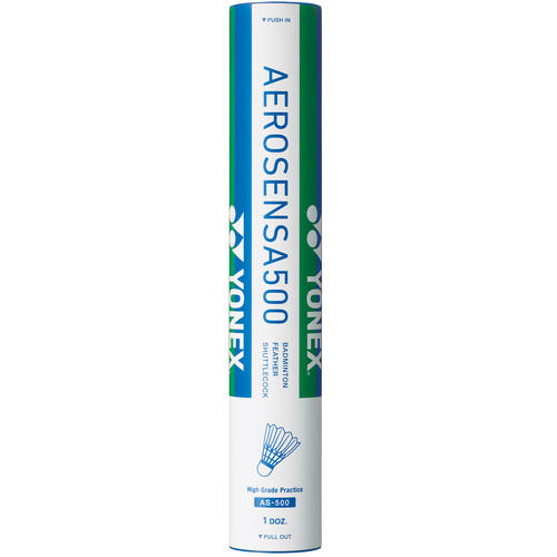 YONEX AEROSENSA 500 、600、700 新古品 楽天市場】ヨネックス シャトル エアロセンサ500 1ダース 練習用