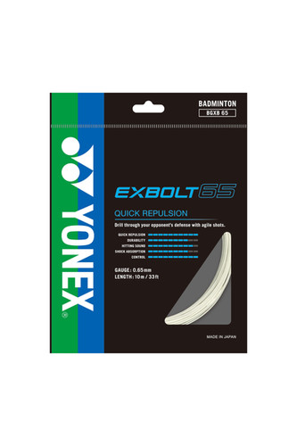 Yonex EXBOLT65 (200M) Badminton String | Mister Keen Sports Goods Ltd