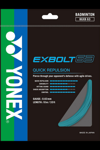Yonex EXBOLT63 (200M) Badminton String | Mister Keen Sports Goods Ltd