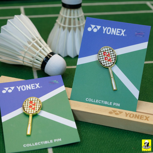 Yonex Collectilbe Pin Badminton Racket Mister Keen Sports Goods