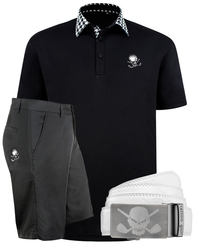 Thumbnail: VIP ProCool Men's Golf Shirt (Black)