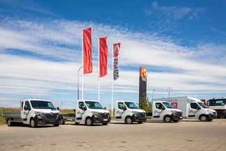 Green.ro & Renault electric vans