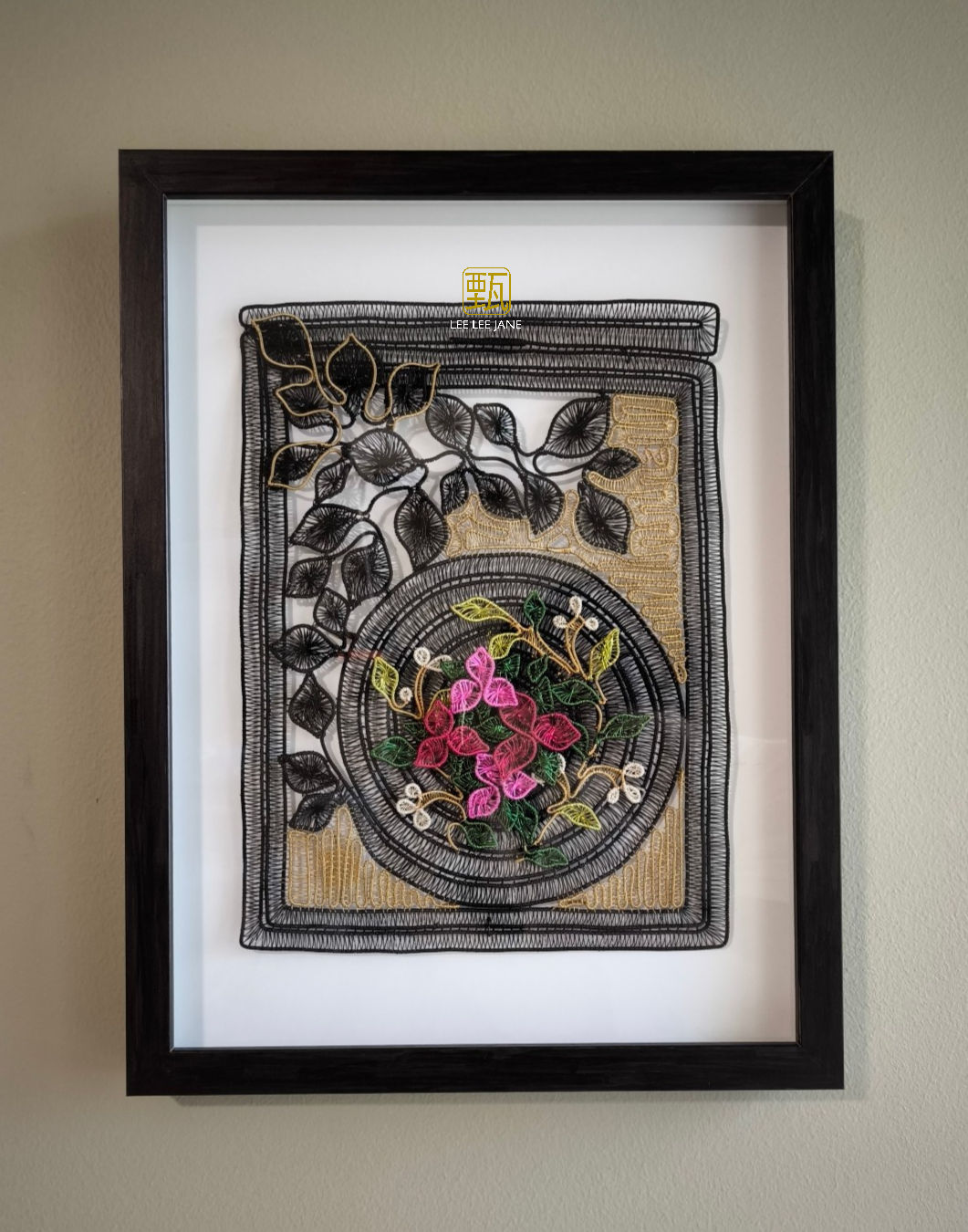 TRILLIUM BLESSINGS ORIGINAL ART PG020