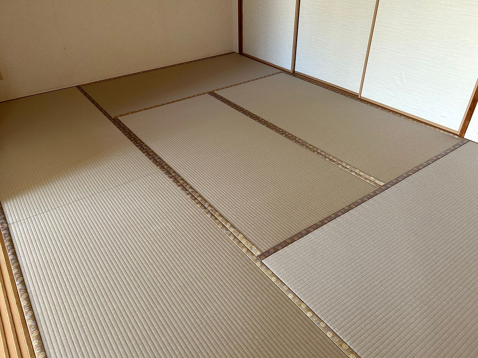 船橋市前貝塚町 カラー畳(和紙) 畳交換