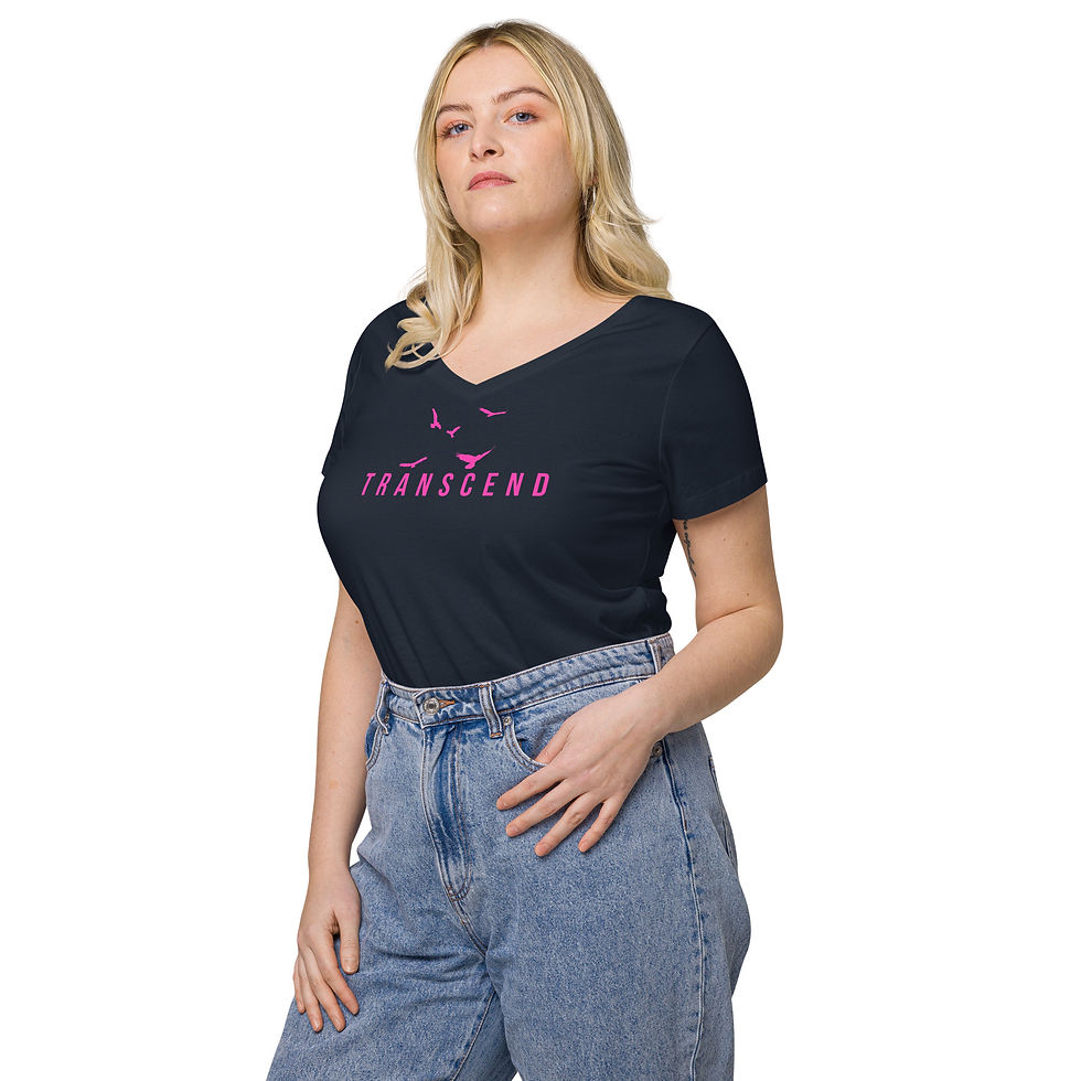 Thumbnail: Women’s fitted v-neck t-shirt