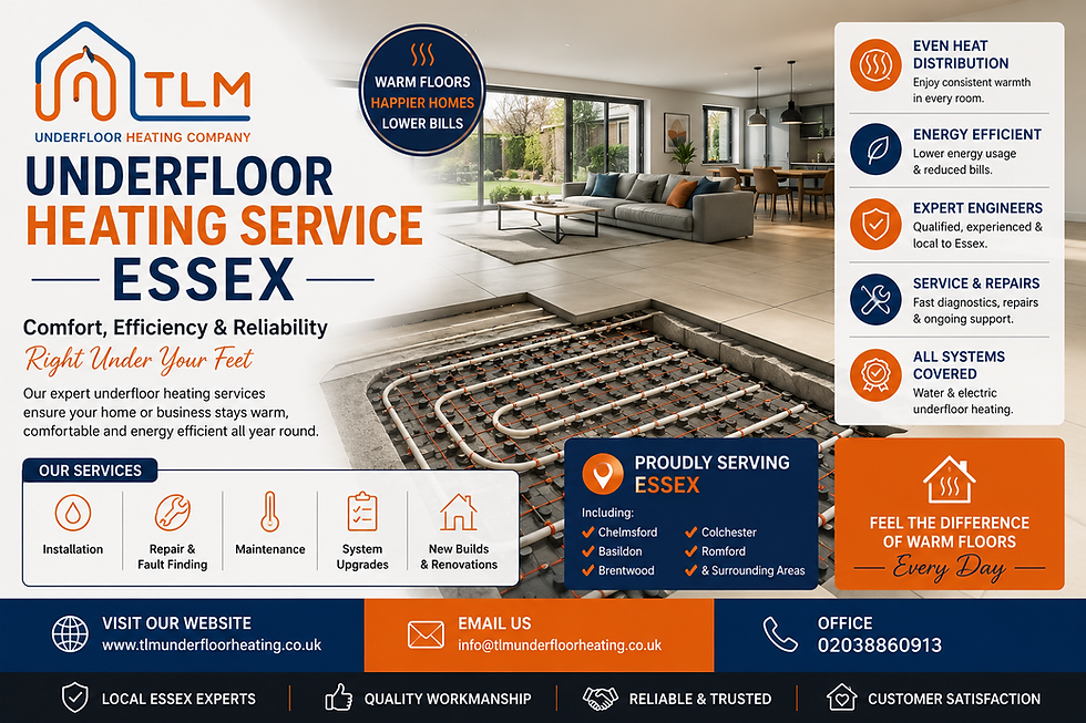 Underfloor Heating Service Essex