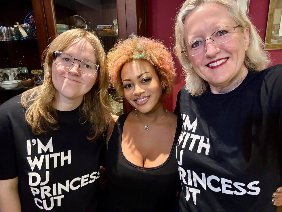 Thumbnail: I'm "I'm with DJ Princess Cut" graphic tee