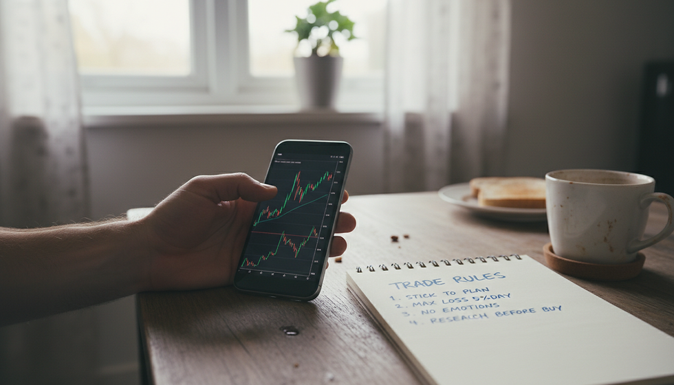Copy of Beat Overtrading and FOMO with a Traders Checklist and Daily Trade Limits