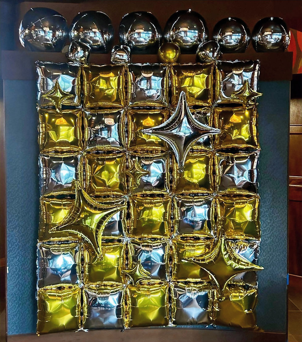 Balloon Wall by Whimsical Wonder Balloons Myrtle Beach