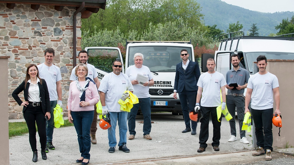 Il team Marchini Costruzioni