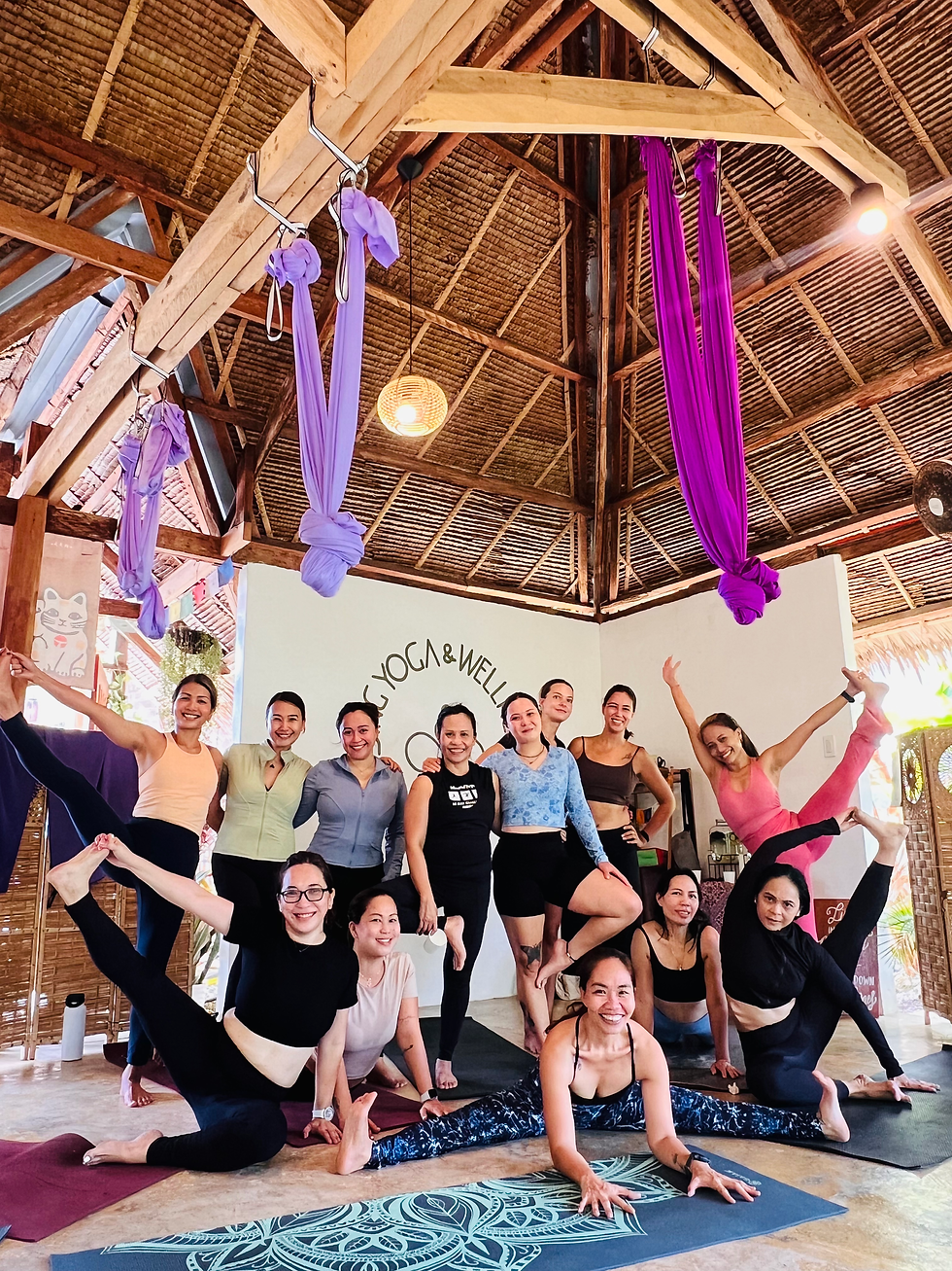 Aerial Hammock Yoga in Panglao, Bohol: A Day of Movement, Connection, and Letting Go