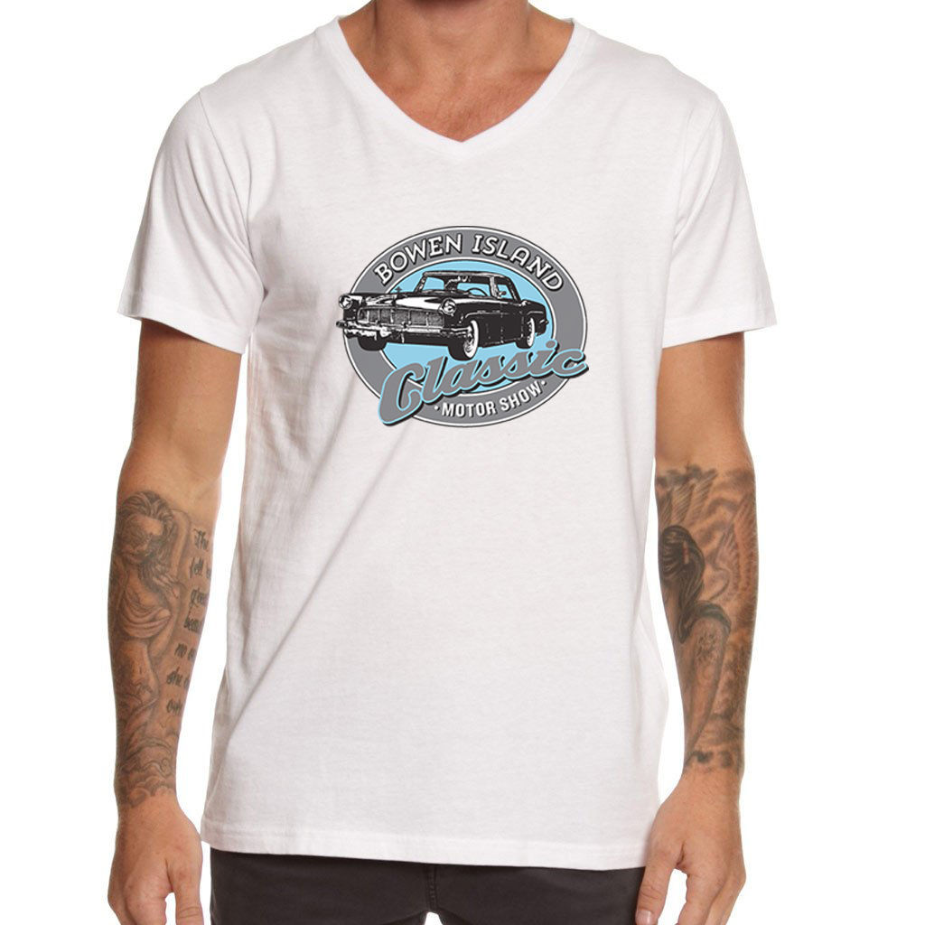 2017 Mens White T Shirt