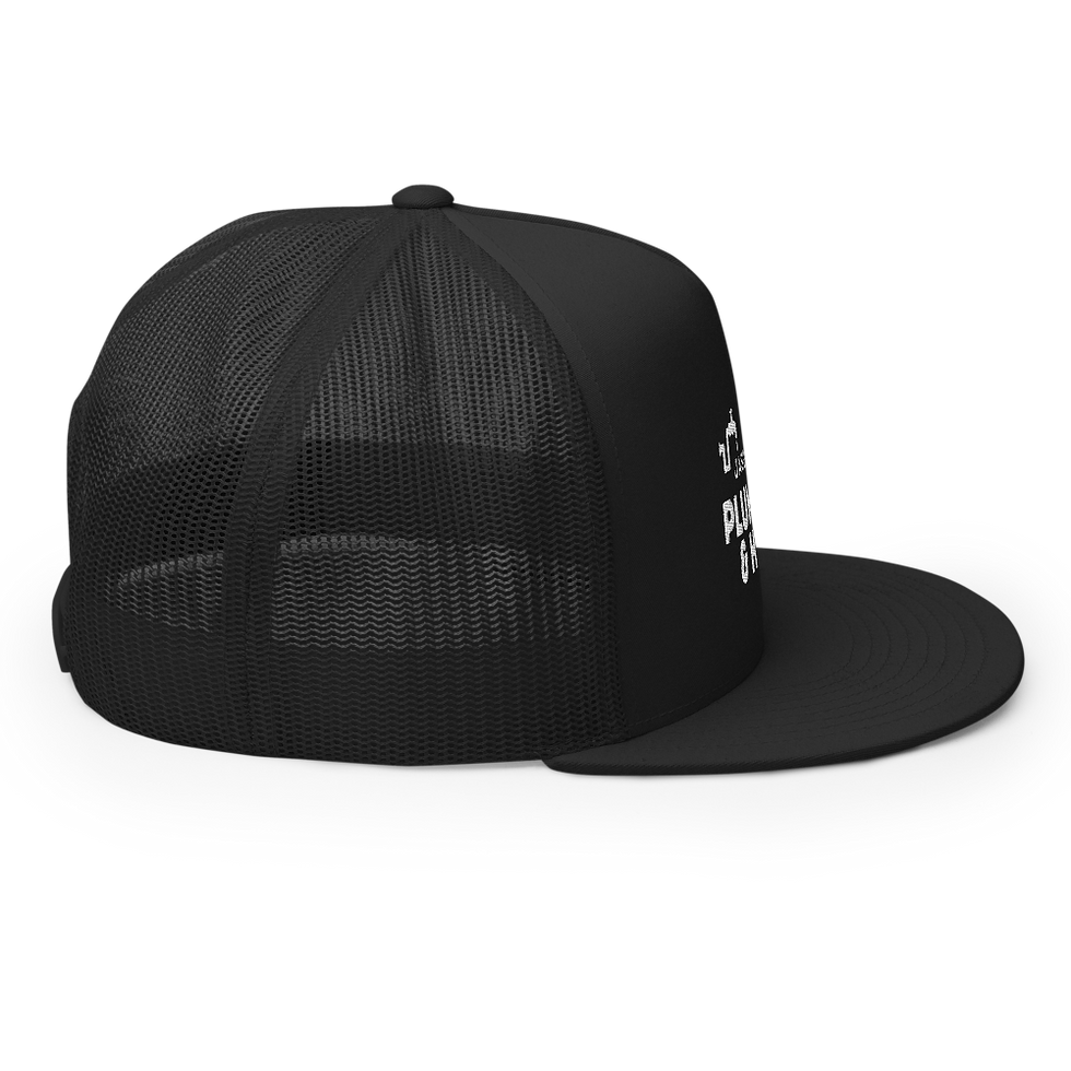 Thumbnail: Jason Mazzer Simple Logo Embroidered Trucker Hat