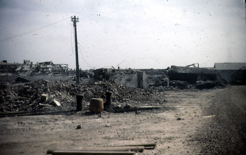 CHERBOURG The German Army left a Mess.JP