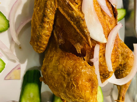 Buttered Whole Chicken 😋 #AlimaEventCateringServices👨🏻🍳