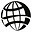 Black and White logo of globle.jpg