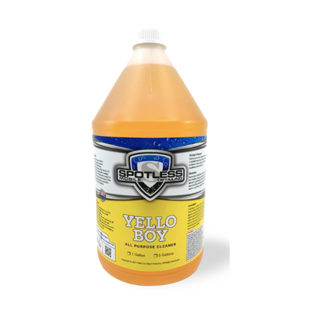 Yello Boy All Purpose Cleaner – concentrated, water-based formula for easy and effective cleaning of car interiors & surface