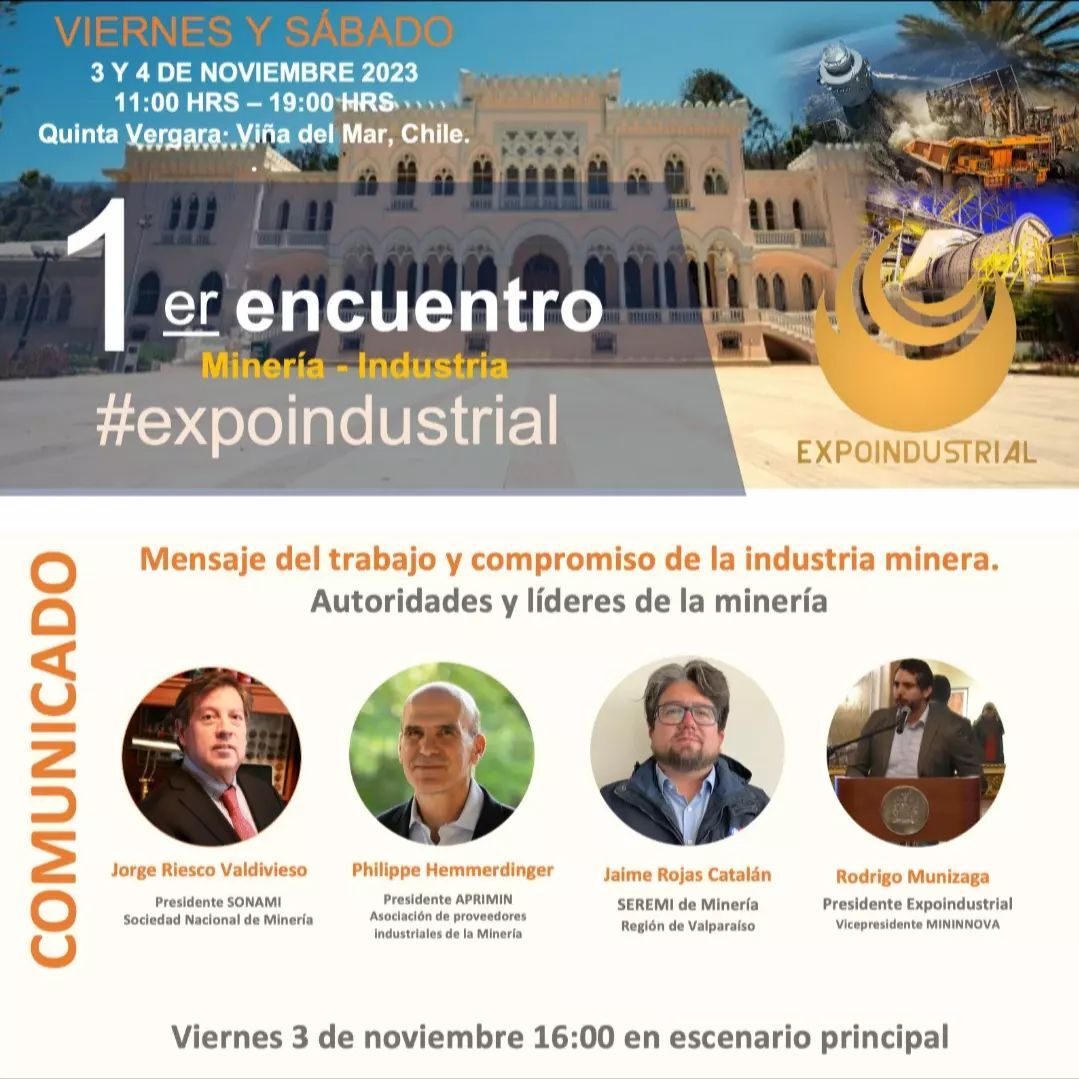Expoindustrial 2023 en la Quinta Vergara.