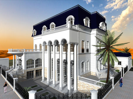 Villa project in Al-Ain city under construction by Buzztop