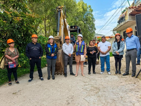 Inicia Ayuntamiento de San Cristóbal rehabilitación de drenaje sanitario en la colonia Lagos de María Eugenia