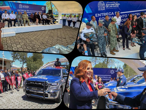 San Cristóbal fortalece su seguridad con nuevas patrullas, uniformes y aumento salarial a la Policía Municipal