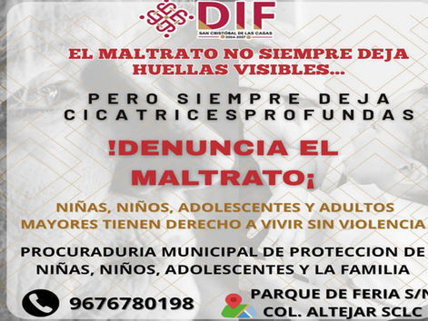 El maltrato no siempre deja huellas visibles, pero siempre deja cicatrices profundas