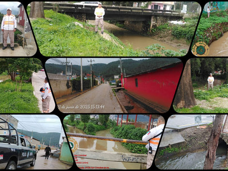 Protección Civil de San Cristóbal monitorea niveles de ríos, ante constantes lluvias