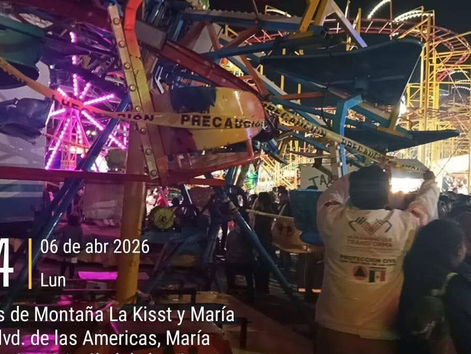 Refuerzan acciones preventivas y de verificación en juegos mecánicos en San Cristóbal