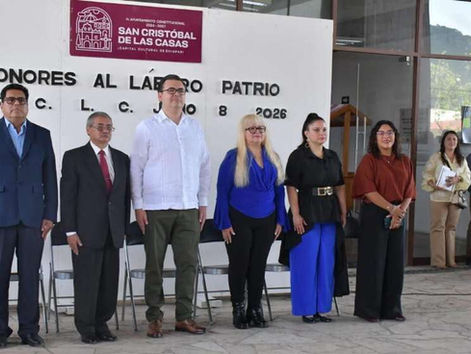 Honores a la Bandera fortalecen valores cívicos y libertad de expresión en San Cristóbal