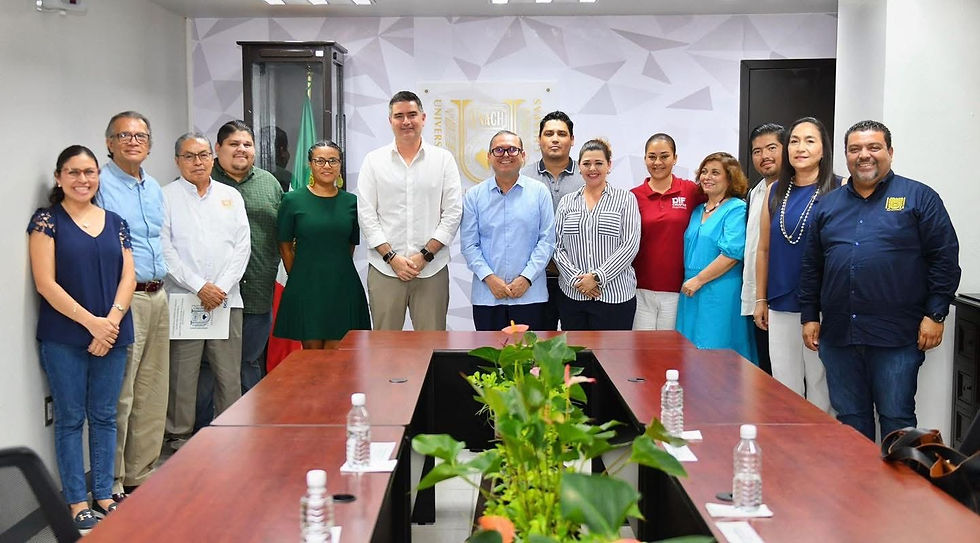 Acuerdan UNACH, DIF y SEyT acciones en favor de las adolescencias resguardadas en Centros de Asistencia Social