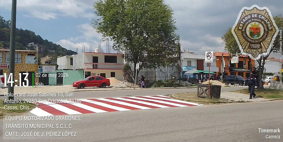Prohíben retorno en Boulevard Juan Sabines para reforzar seguridad vial en San Cristóbal