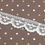 Thumbnail: Beautiful Off-White 5/8" Scalloped Flat Lace (#2110)