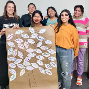 Cierre de ciclo de grupo de apoyo para las cuidadoras de nuestra casa.