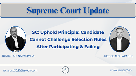 Supreme court update