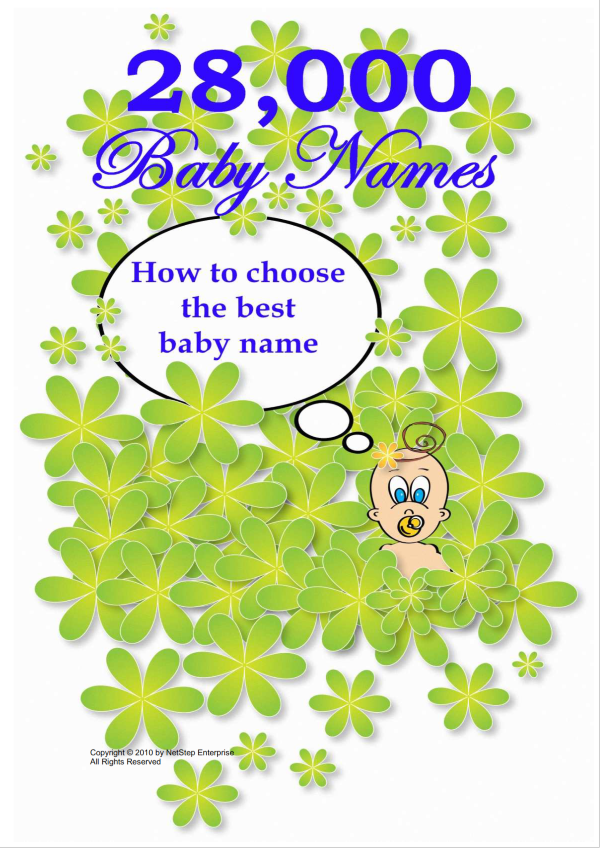 28,000 Baby Names
