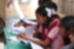 Student in a classroom