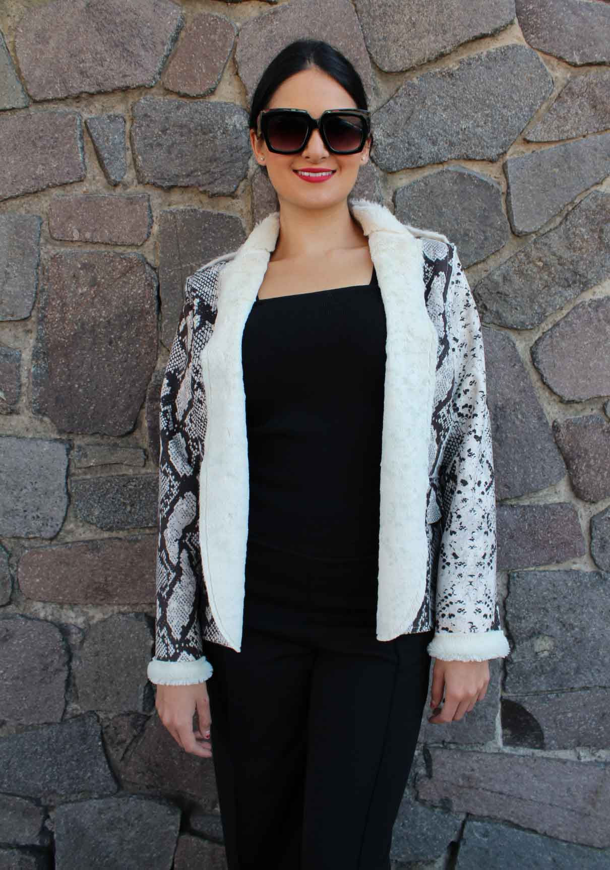 Saco Animal print piton