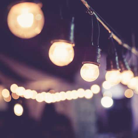 Festoon Lighting - 100m $190