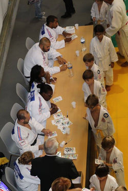 Autographes des Champions Français