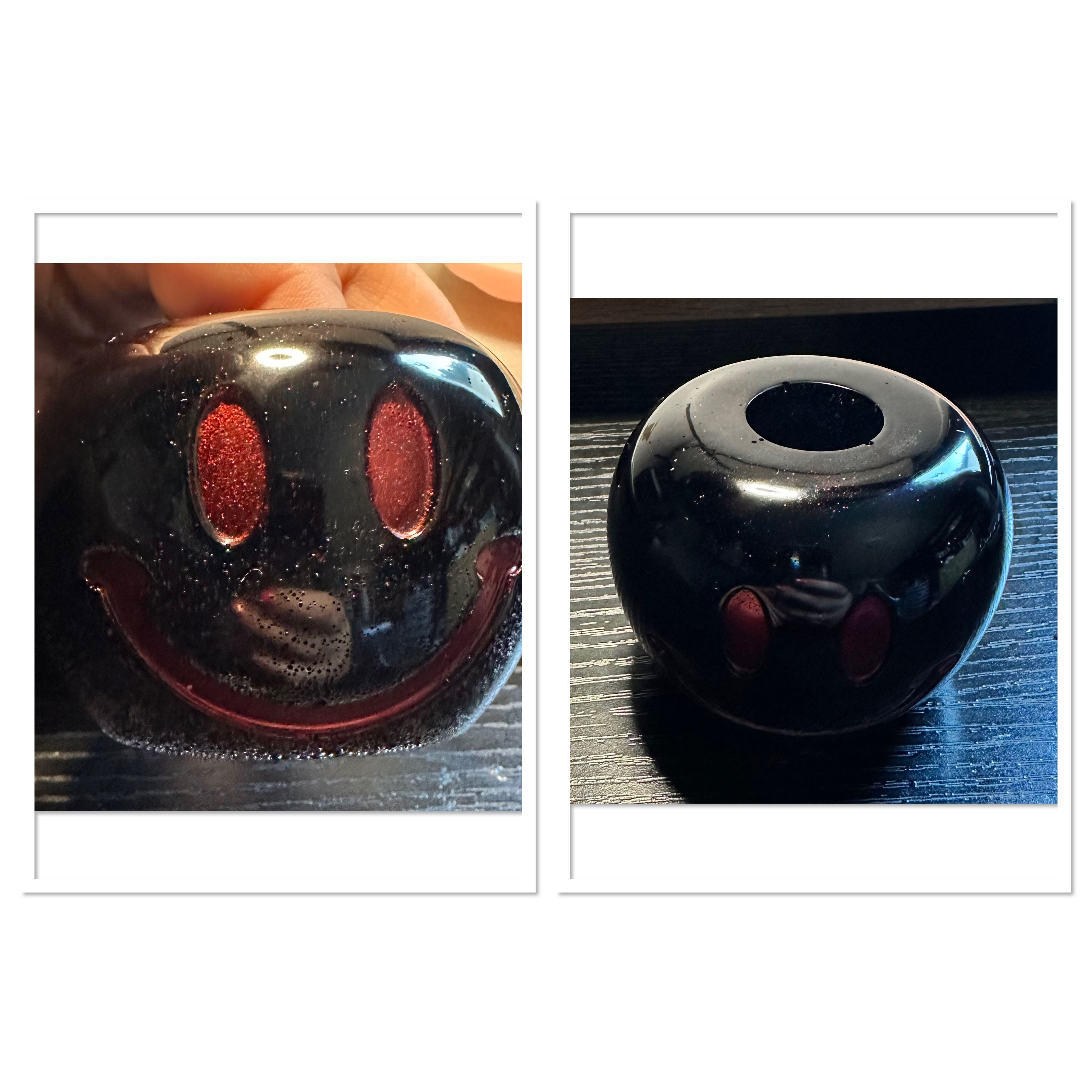 Happy Face Candle Holder