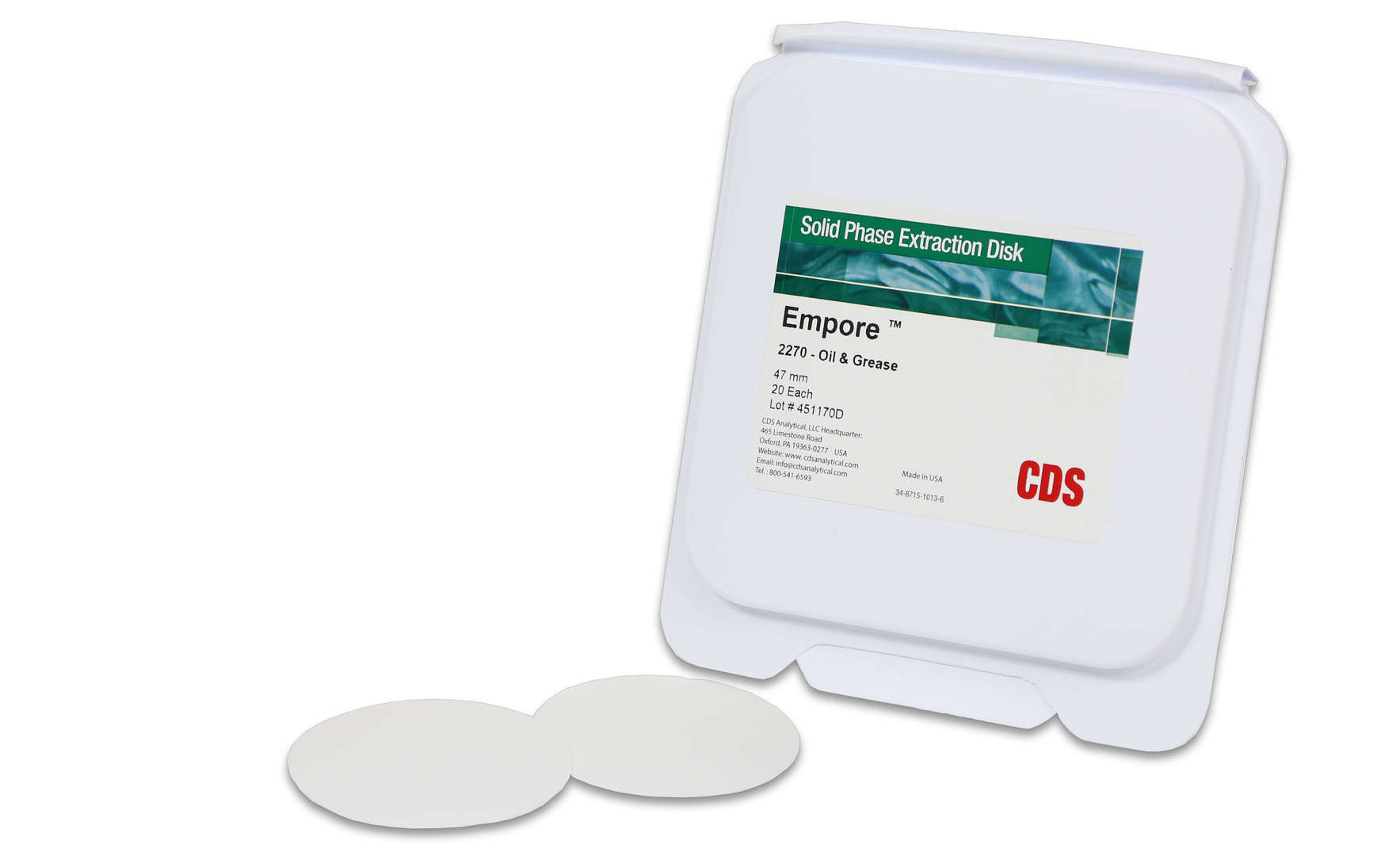 CDS Analytical Empore Solid Phase Extraction Disk