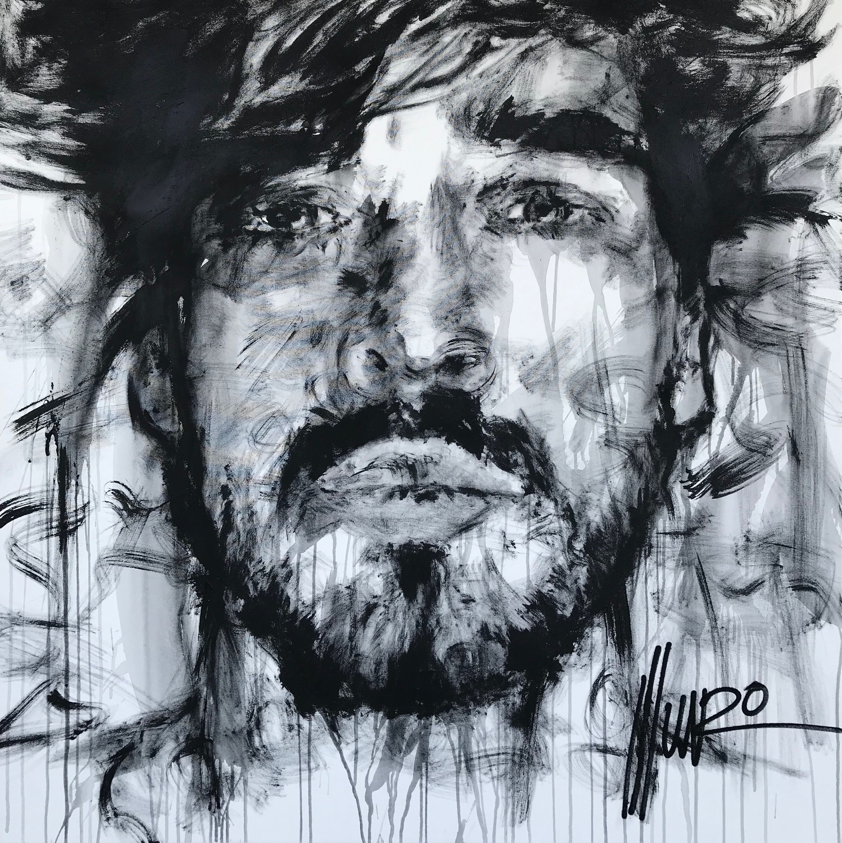 portrait of man by top artist munro