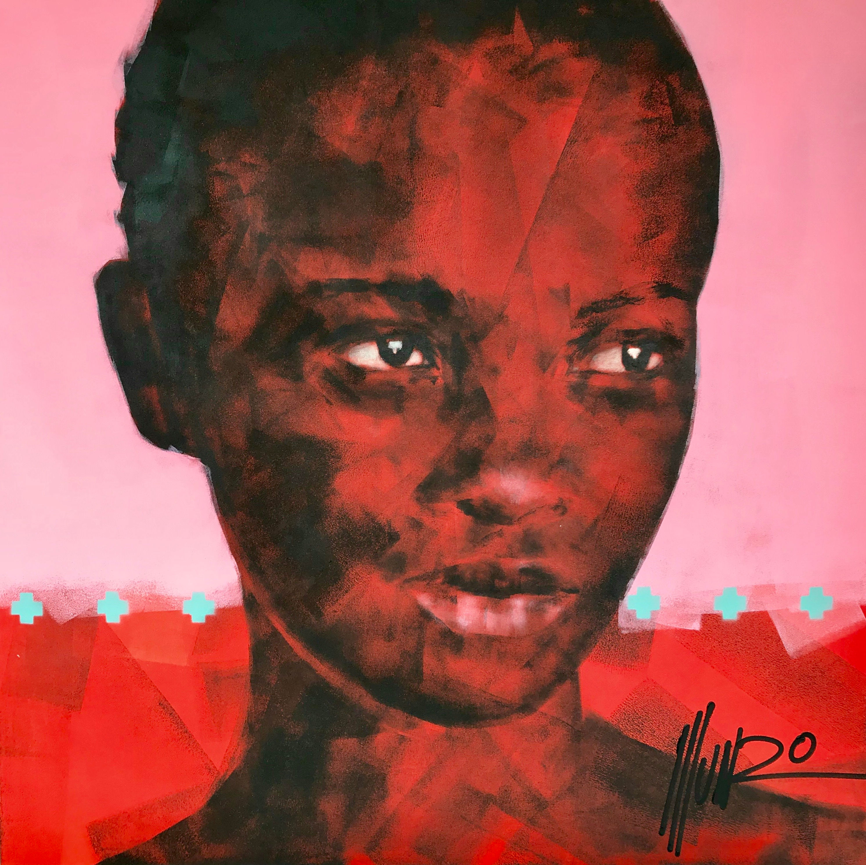 “with her words”