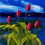 Thumbnail: Morning Light 1-   Munro tulip landscape painting