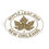 Thumbnail: Maple Leaf Bar Circle Logo Round Vinyl Sticker