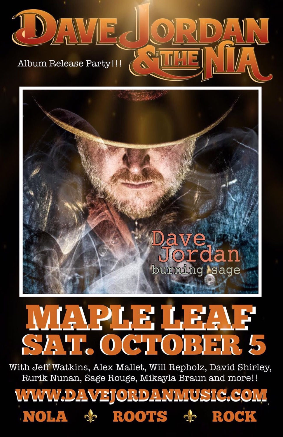 Dave Jordan & The NIA 11pm $10